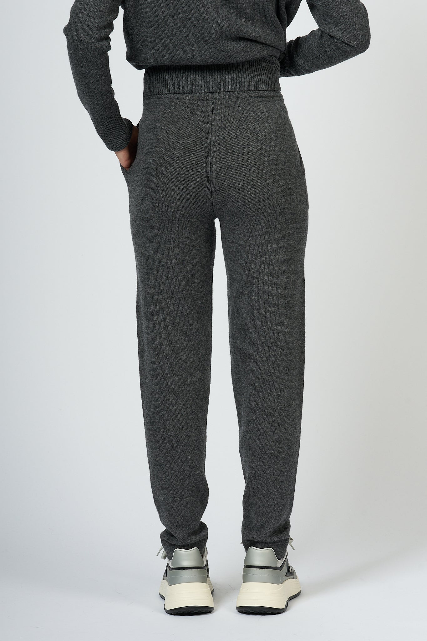 Max Mara Opera Jogging Pants Grey Women-5