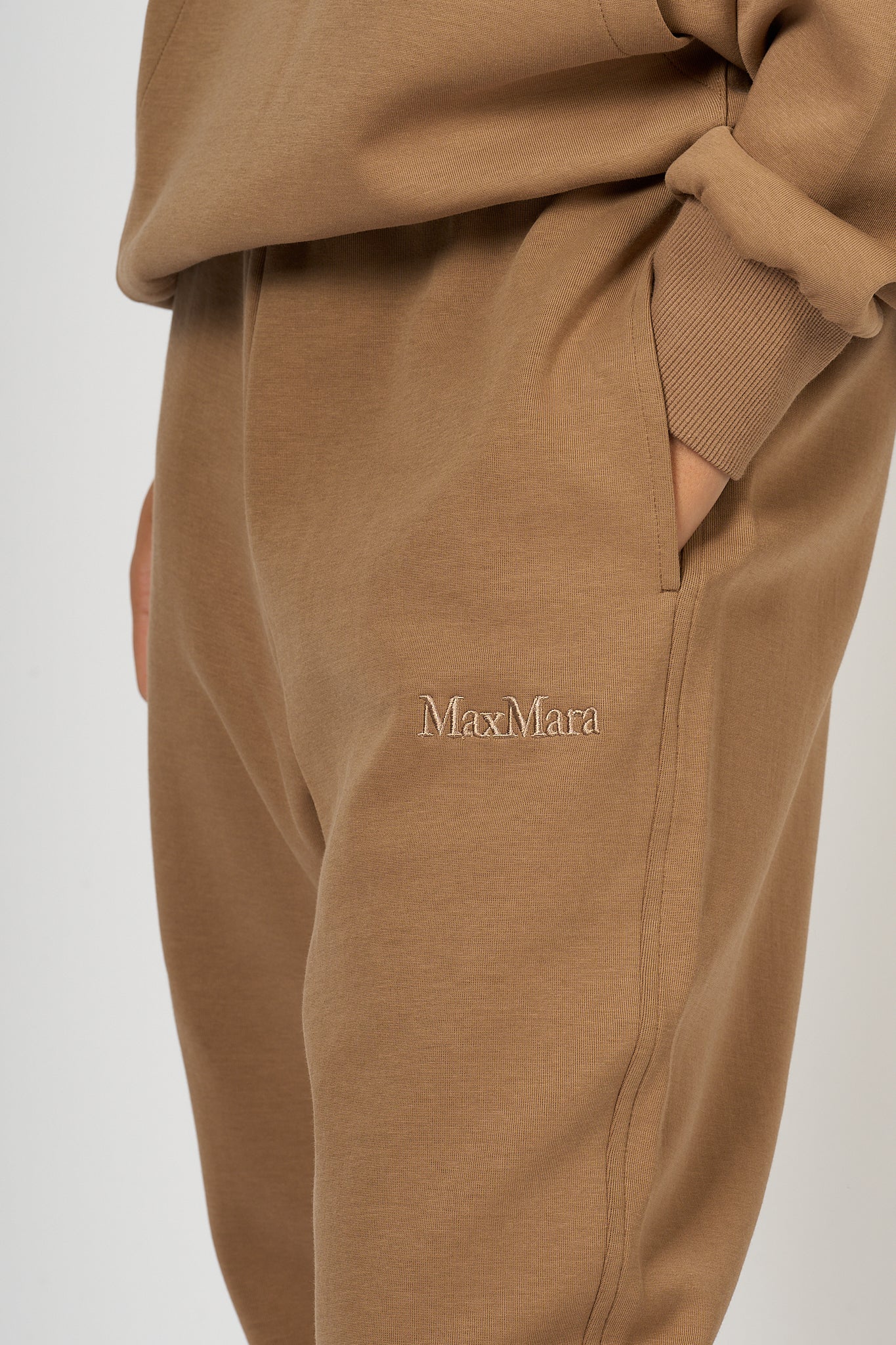 Max Mara Women's Camel Po Tracksuit Trousers-6