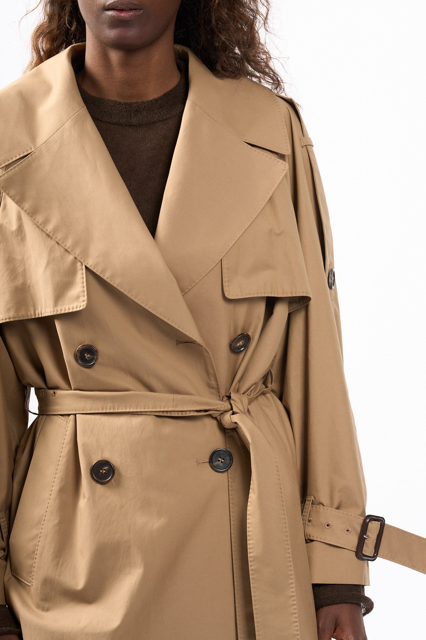 Max Mara Trench Otello Cammello Donna-3