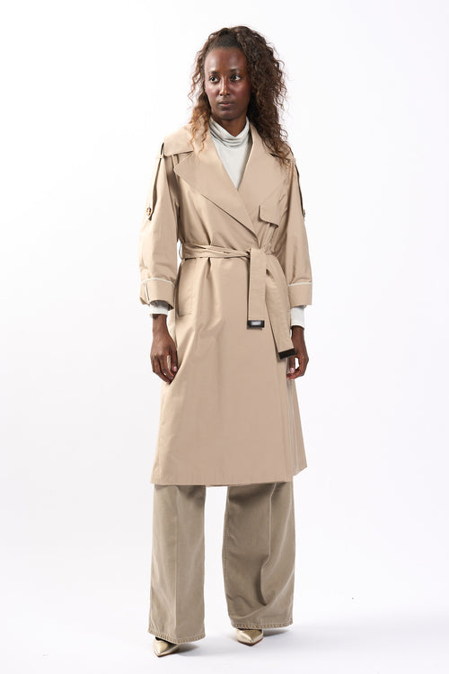 Max Mara UTrench Midi Sabbia Donna