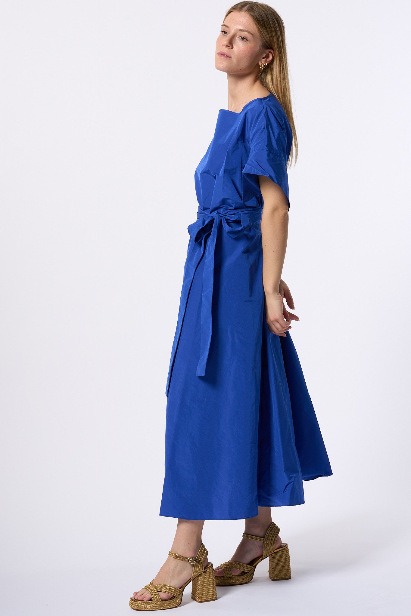 Max Mara Weekend Abito Finish Bluette Donna-5