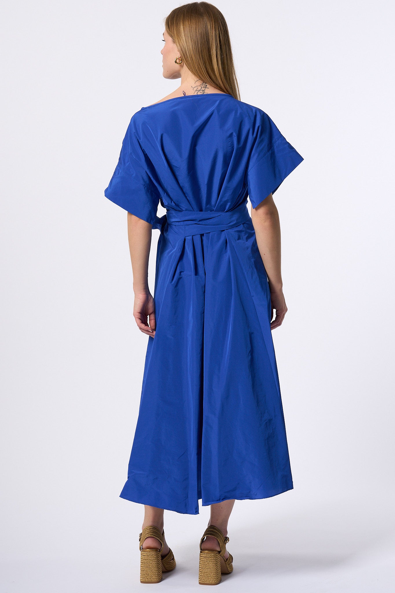 Max Mara Weekend Abito Finish Bluette Donna-6
