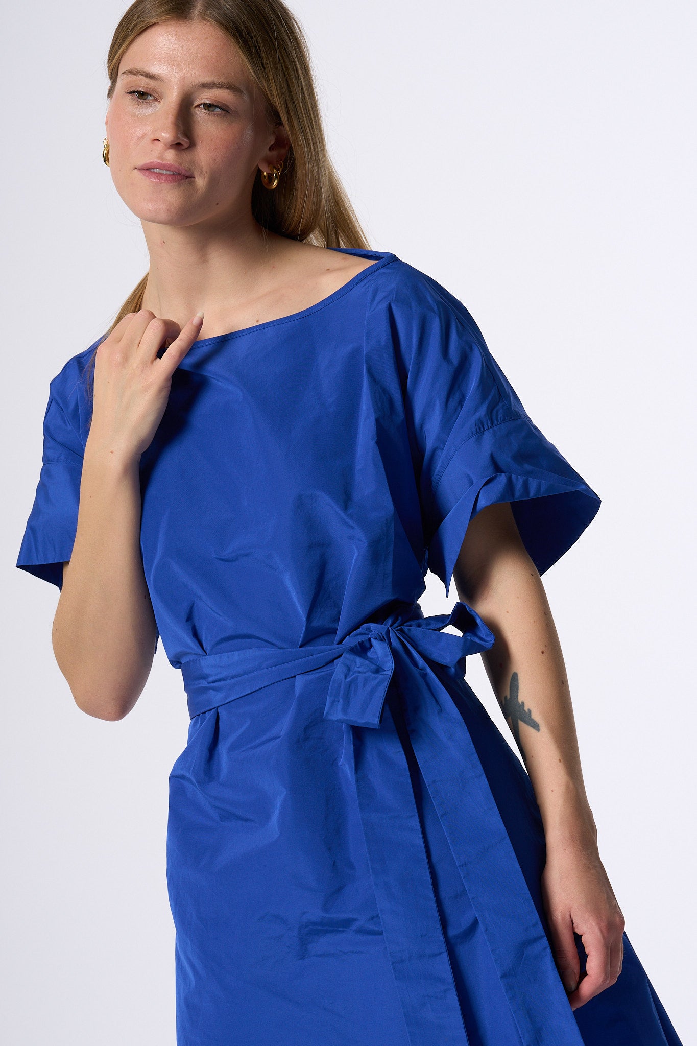Max Mara Weekend Abito Finish Bluette Donna-7