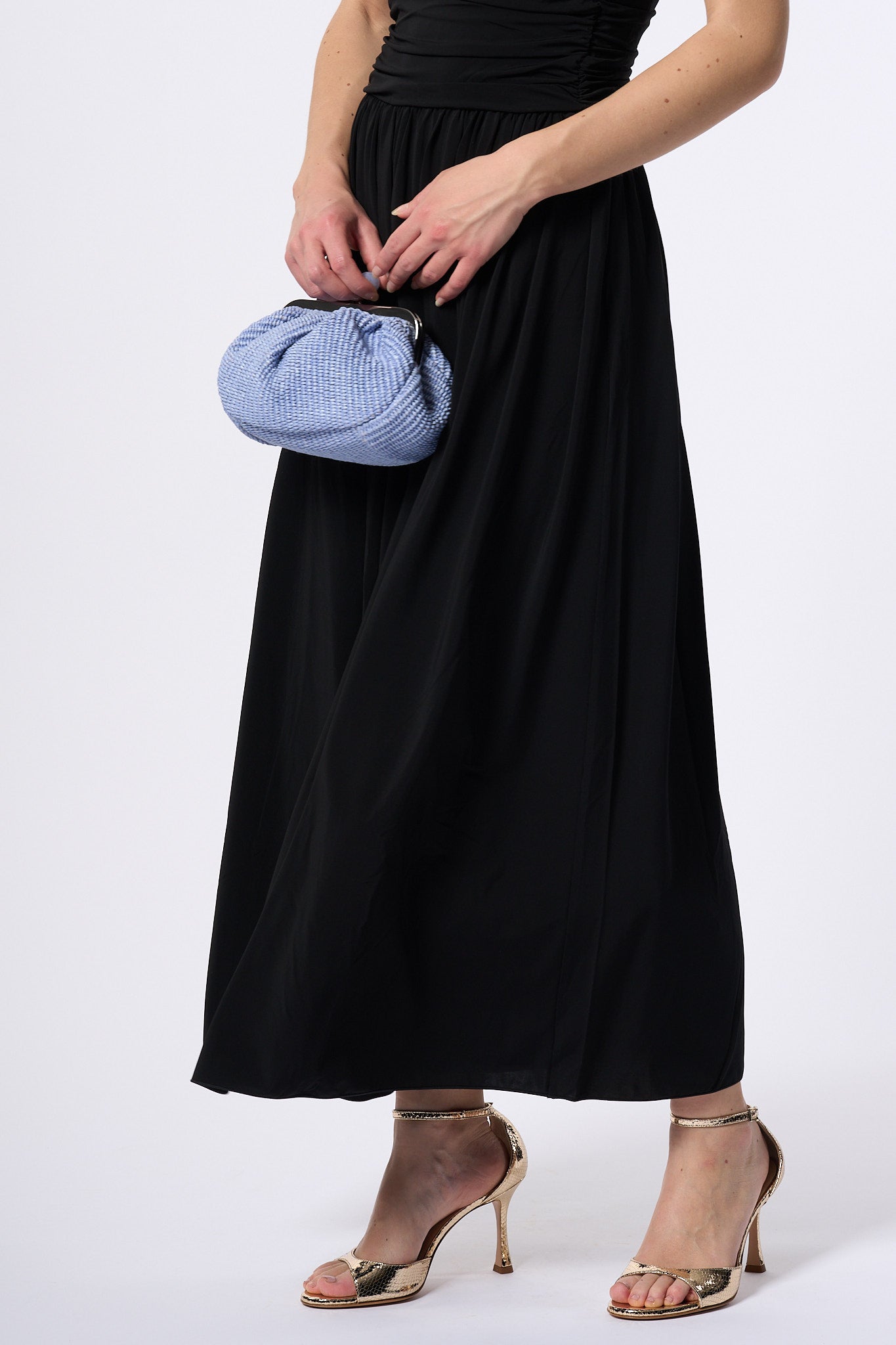 Max Mara Weekend Abito Ghia In Jersey Nero Donna-6