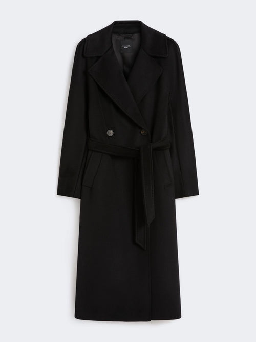 Max Mara Weekend Cappotto RESINA in Lana Nero Donna