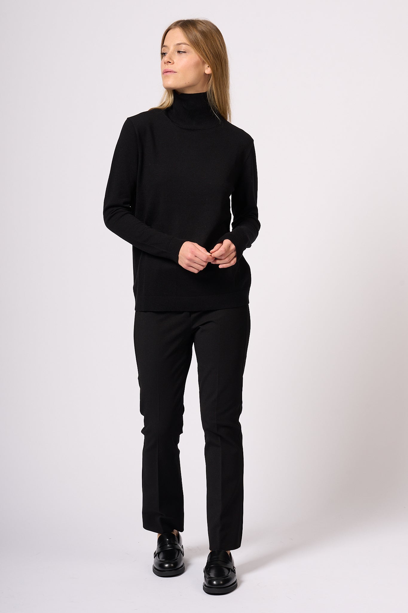 Max Mara Weekend Kiku Turtleneck Black Women-5