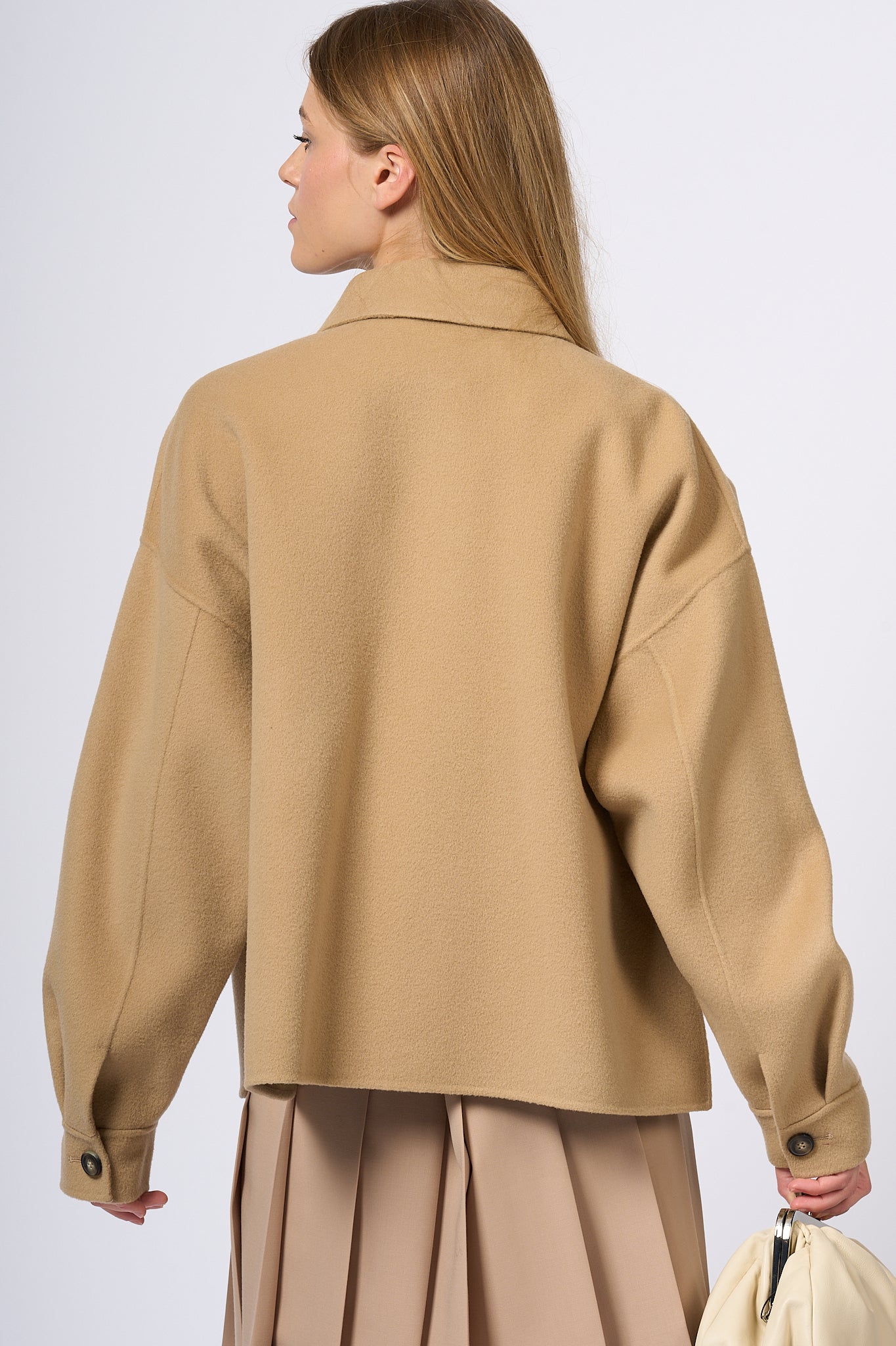 Max Mara Weekend Emiro Camel Wool Jacket Women-6