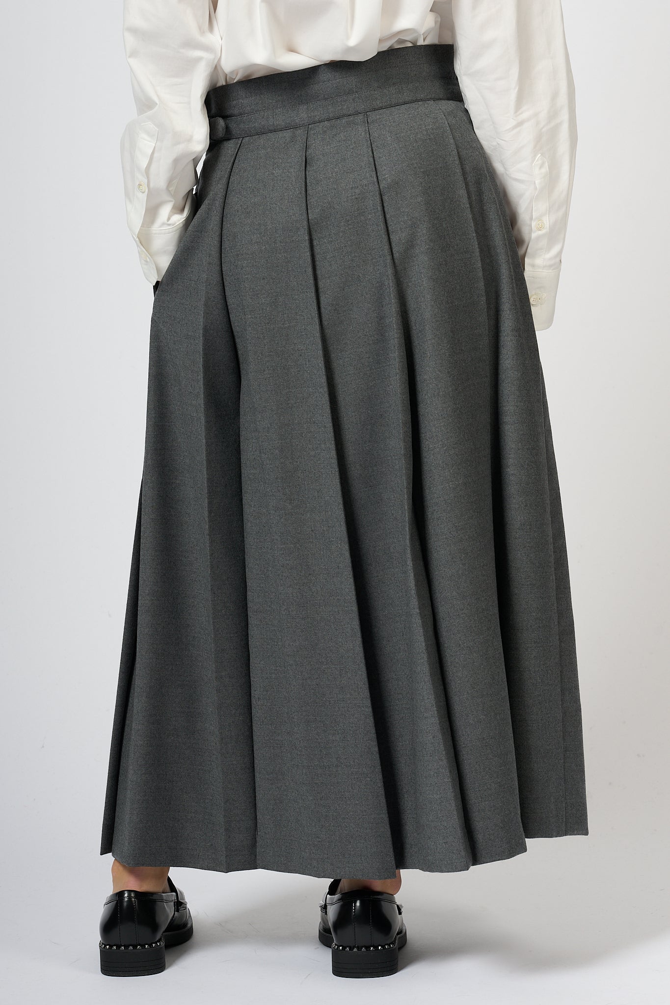 Max Mara Weekend Palk Skirt Grey Women-4