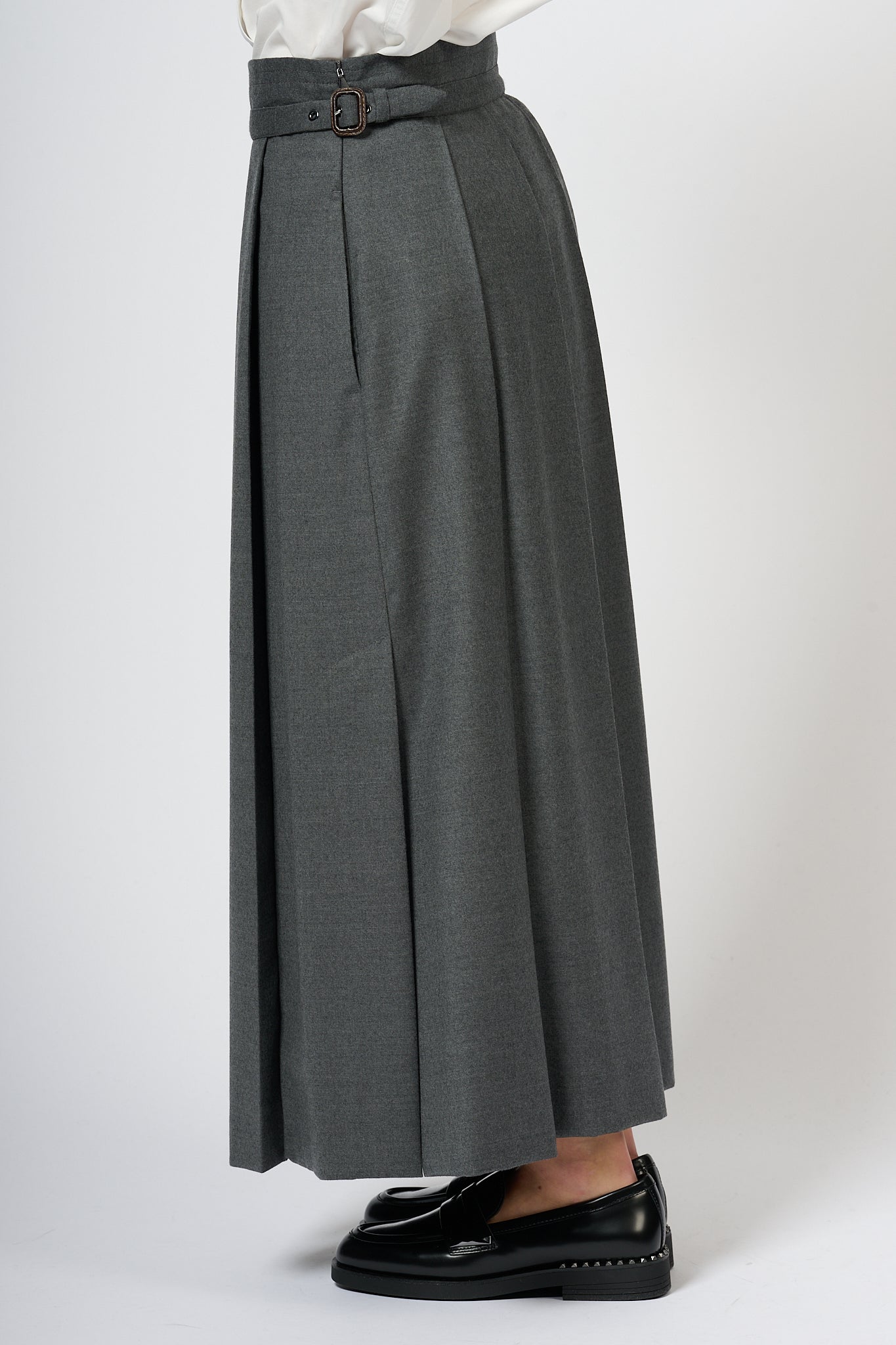 Max Mara Weekend Palk Skirt Grey Women-6