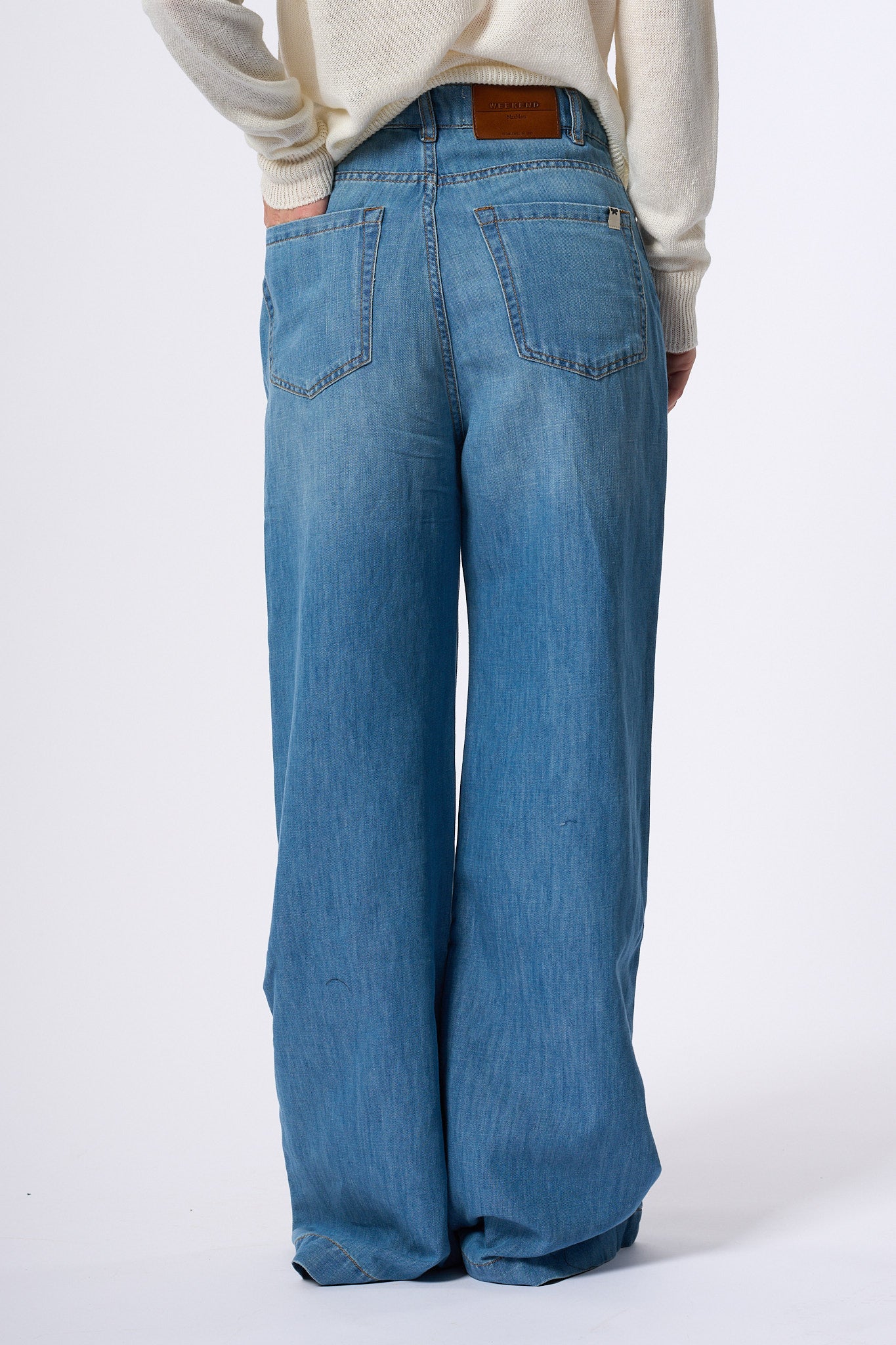 Max Mara Weekend Jeans Volpino Denim Chiaro Donna-4