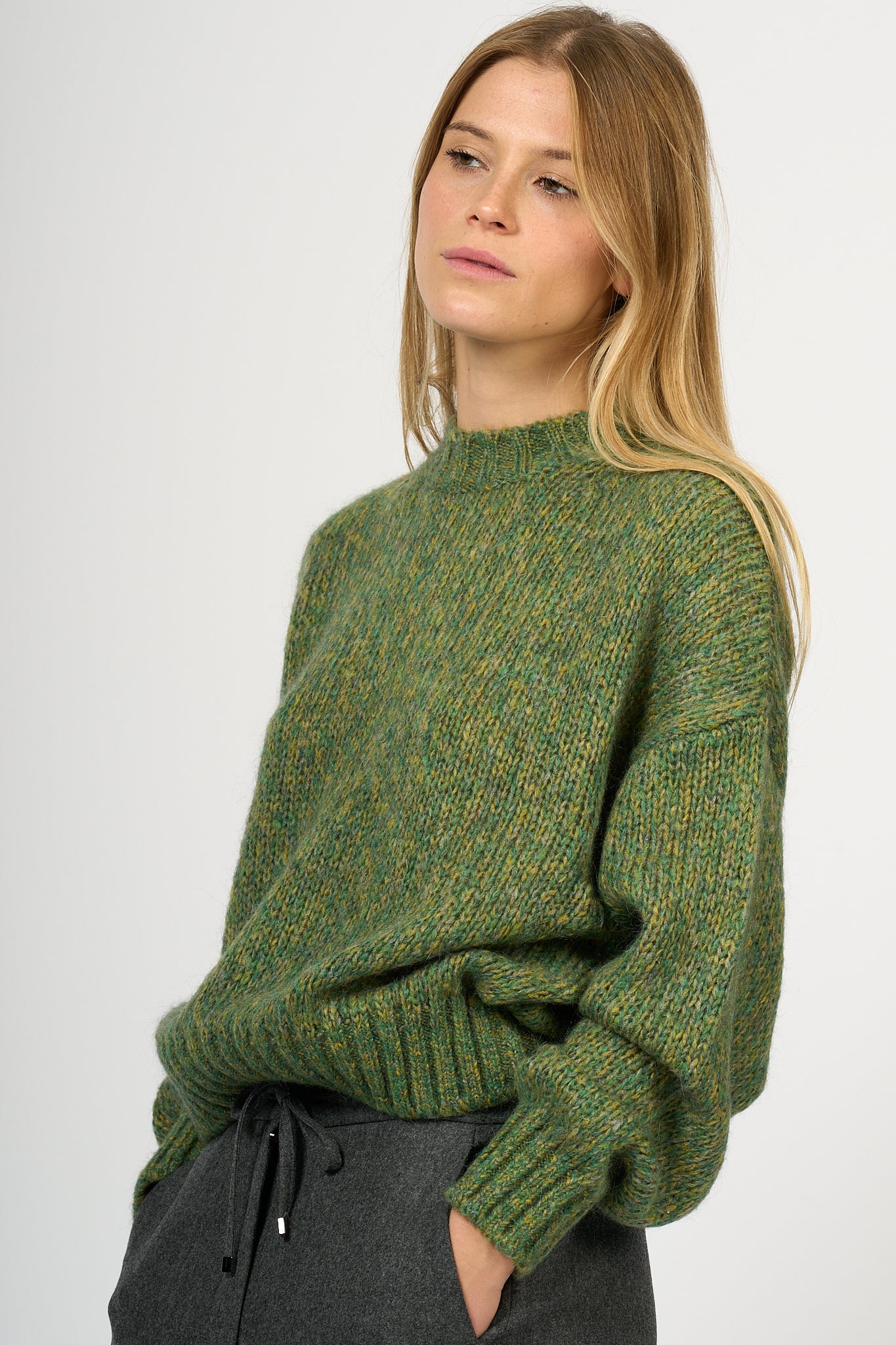 Max Mara Weekend Dionigi Green Sweater Women-1