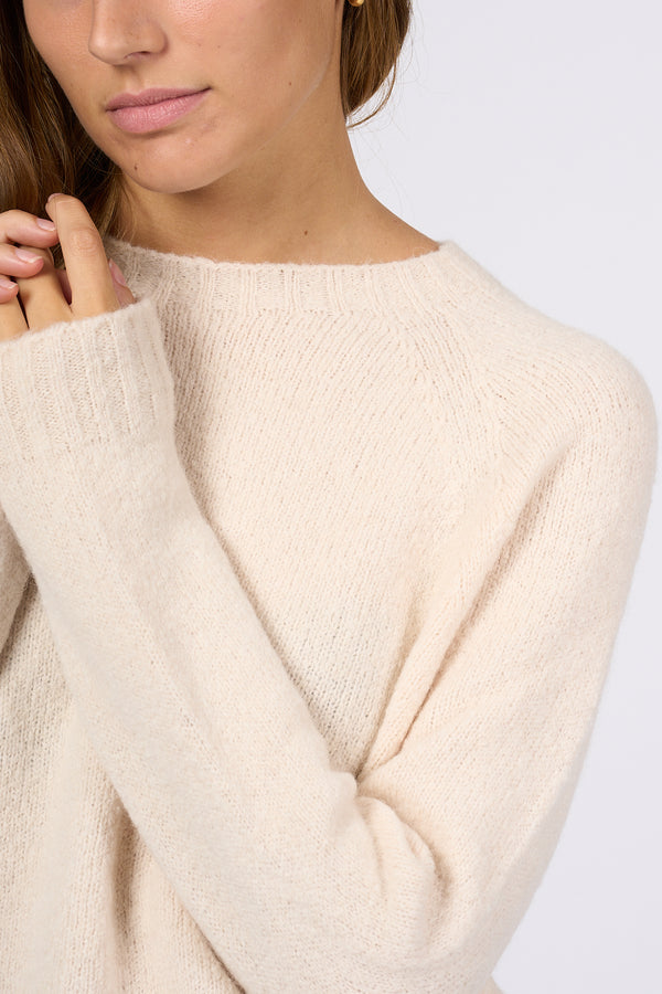 Max Mara Weekend Maglia Ghiacci Panna Donna