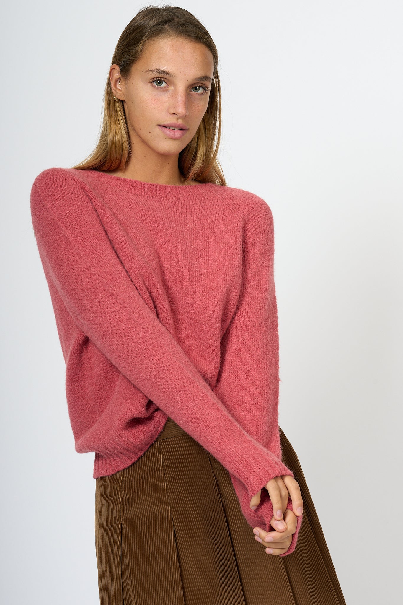 Max Mara Weekend Ghiacci Alpaca Sweater Cherry Women-6