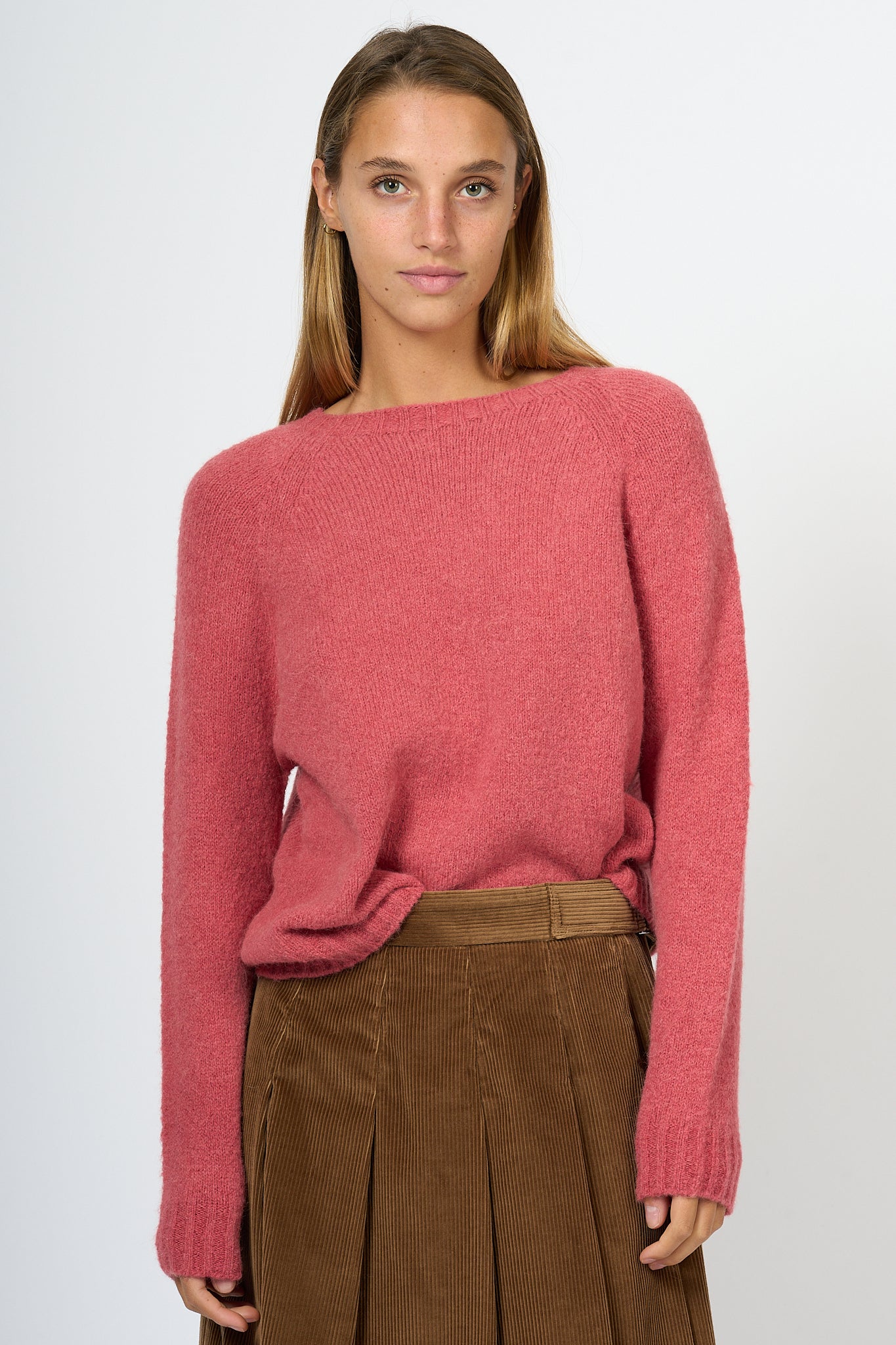 Max Mara Weekend Ghiacci Alpaca Sweater Cherry Women-1