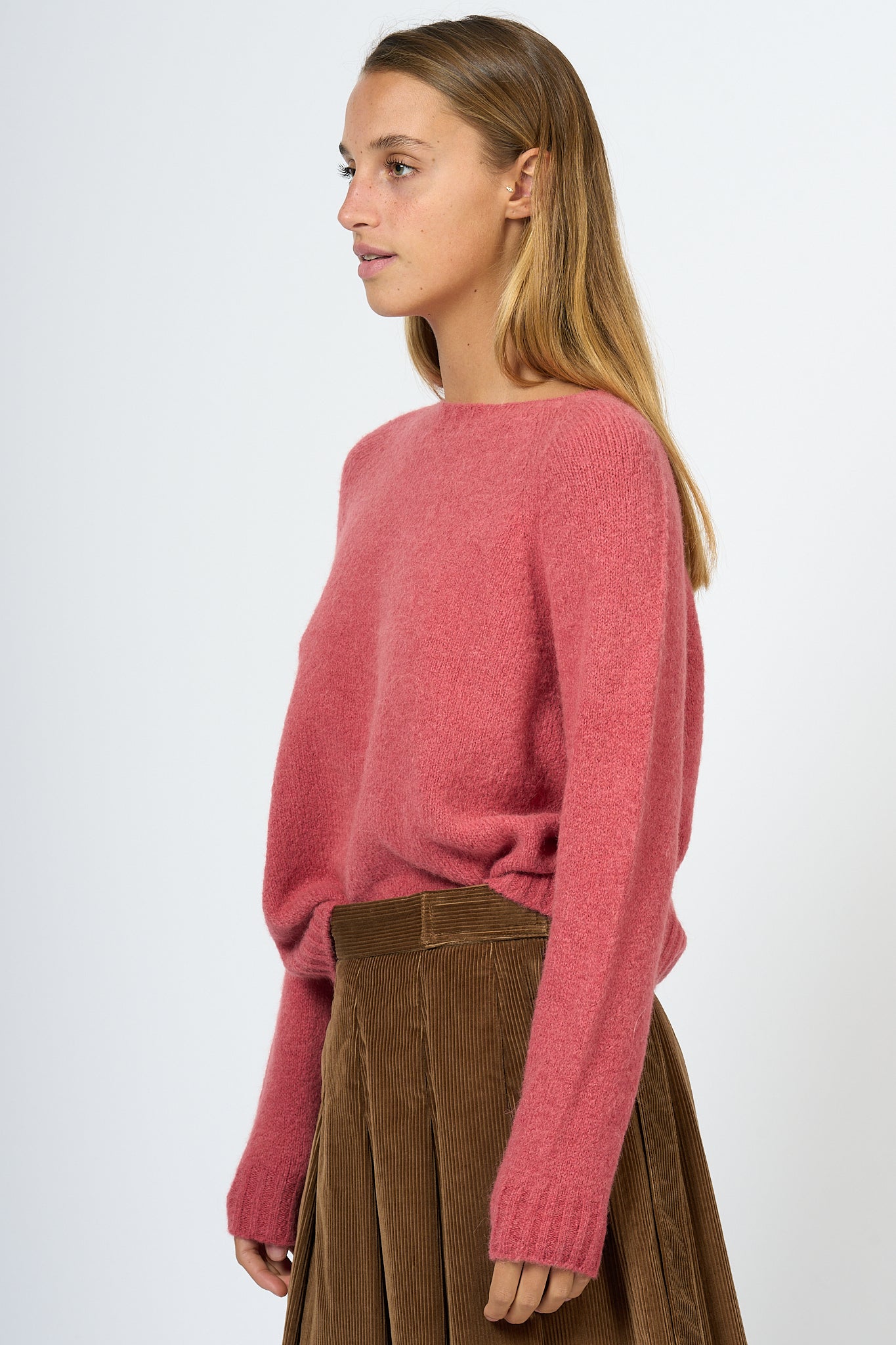 Max Mara Weekend Ghiacci Alpaca Sweater Cherry Women-3