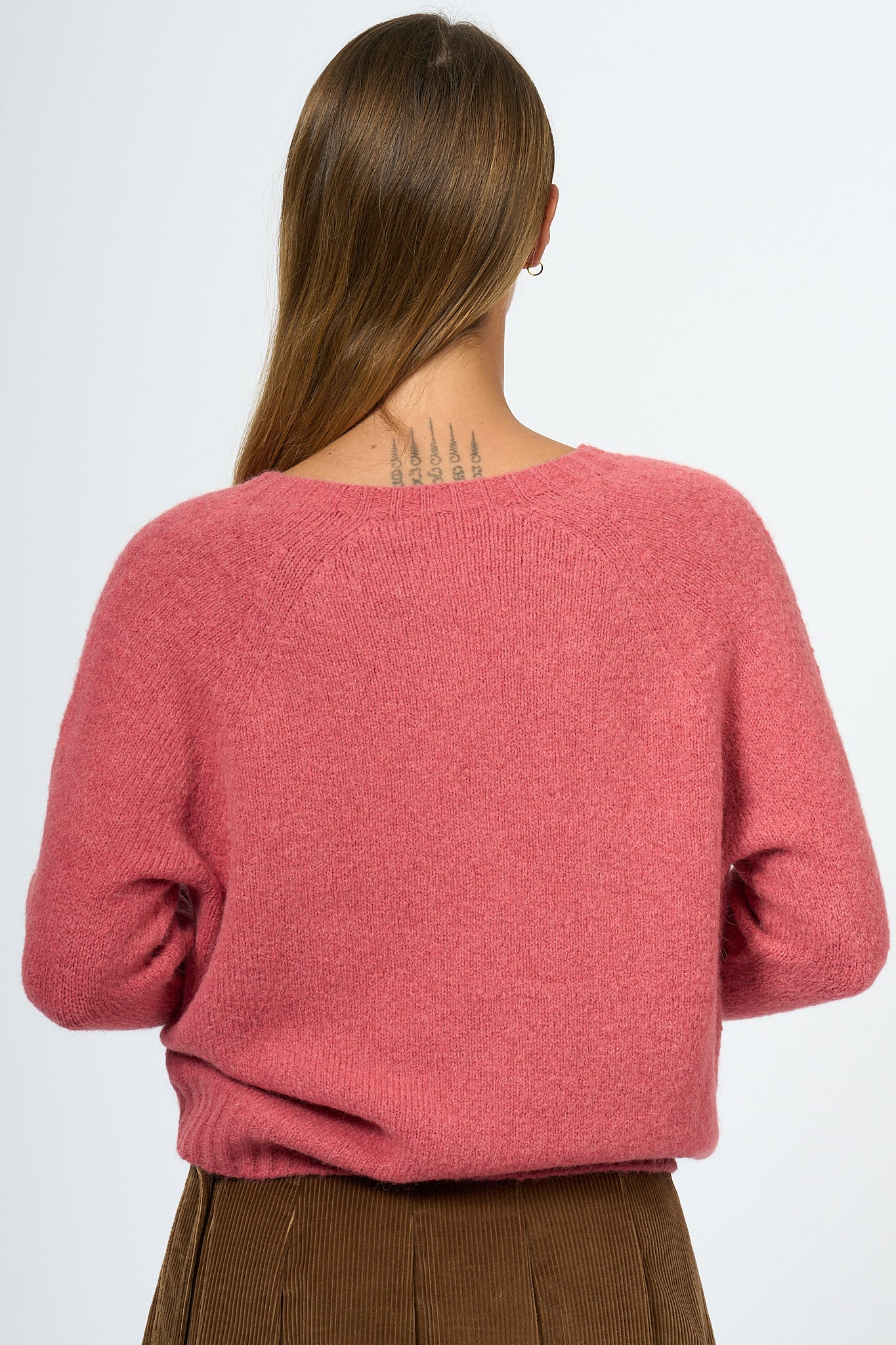 Max Mara Weekend Ghiacci Alpaca Sweater Cherry Women-4