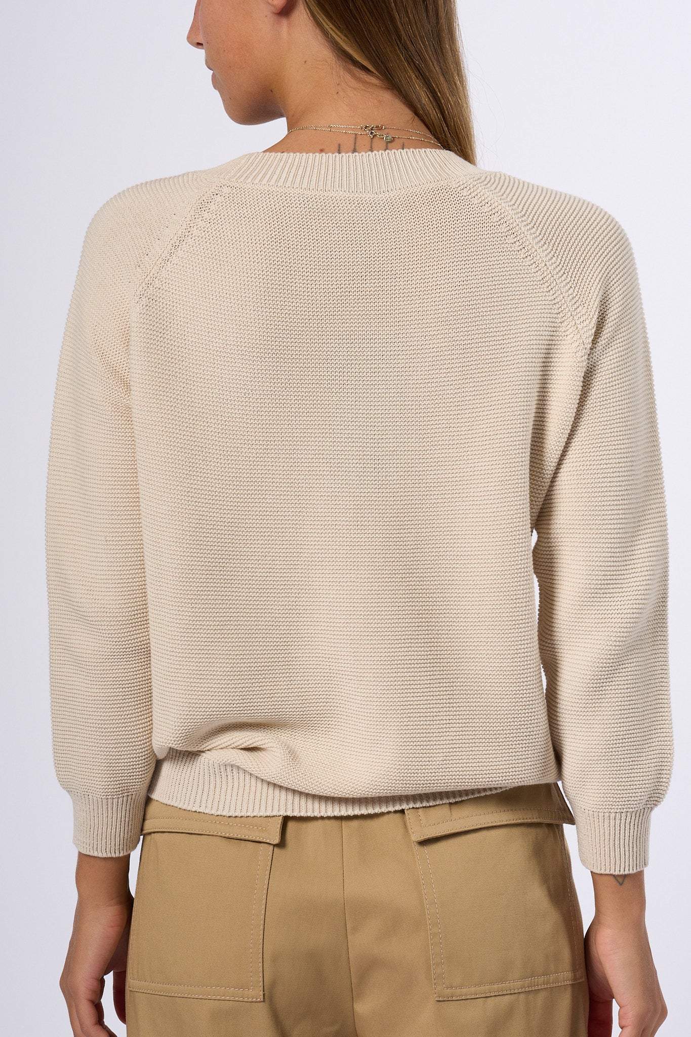 Max Mara Weekend Maglia Linz Ecrù Donna-5