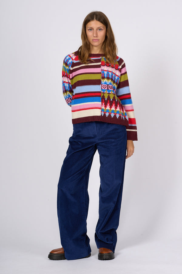 Max Mara Weekend Maglia Patch DAKAR Rosso Donna
