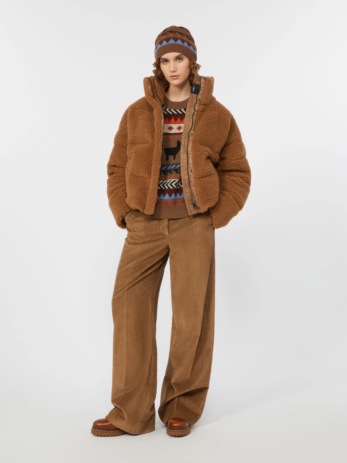 Max Mara Weekend Teddy Alfredo Cammello Donna-1