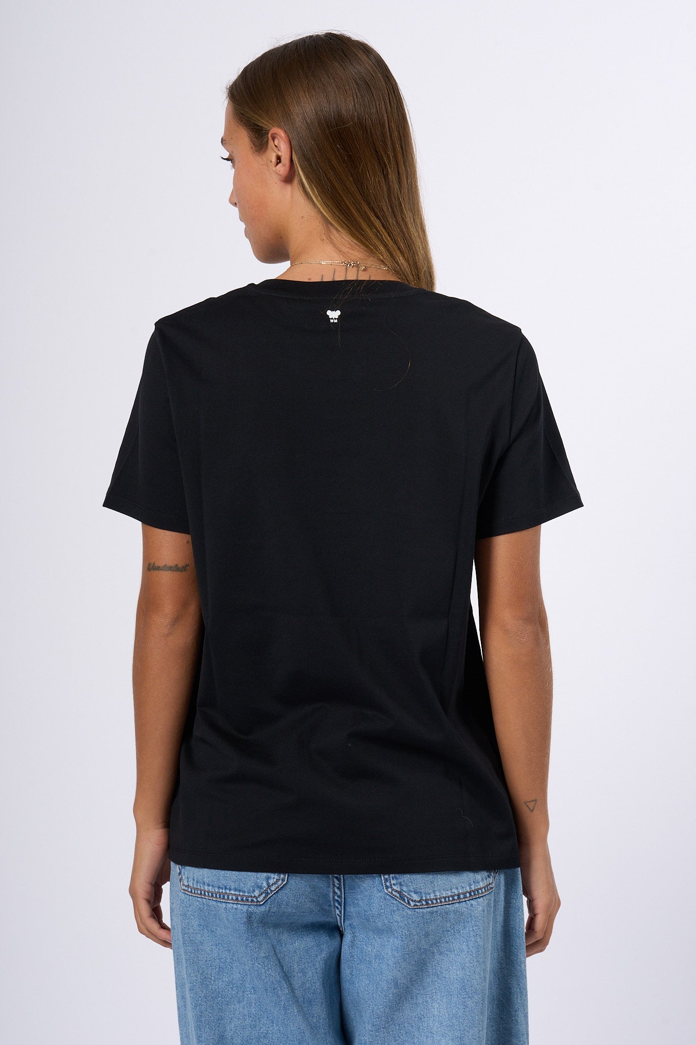Max Mara Weekend T-shirt Paillettes Nero Donna-8