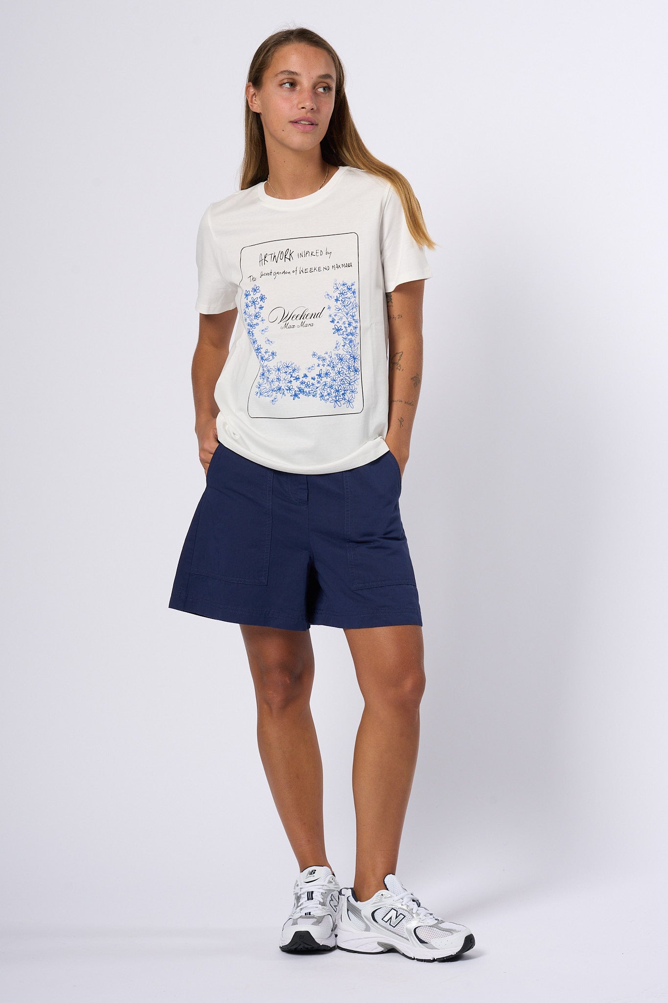 Max Mara Weekend T-shirt Teiera Stampa Donna-6