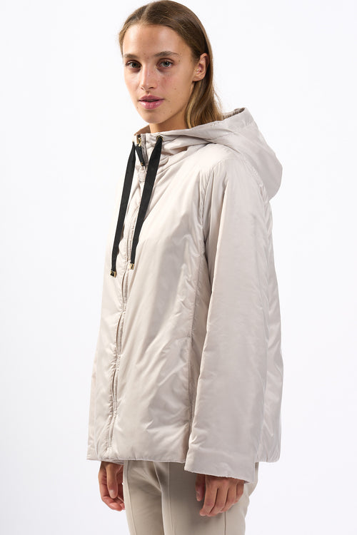 Max mara Piumino Greenh Ecru Donna