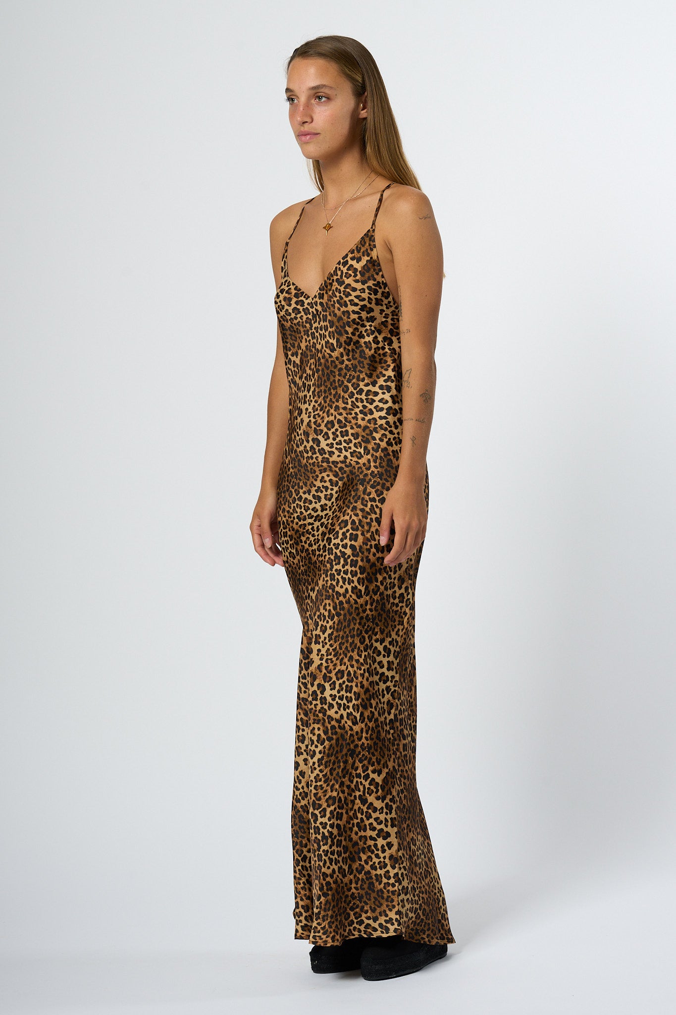 Mc2 Saint Barth Abito Lungo Leopardo Donna-6