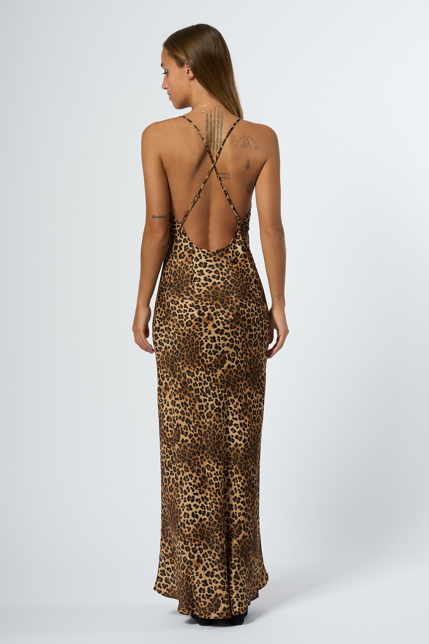 Mc2 Saint Barth Abito Lungo Leopardo Donna-2