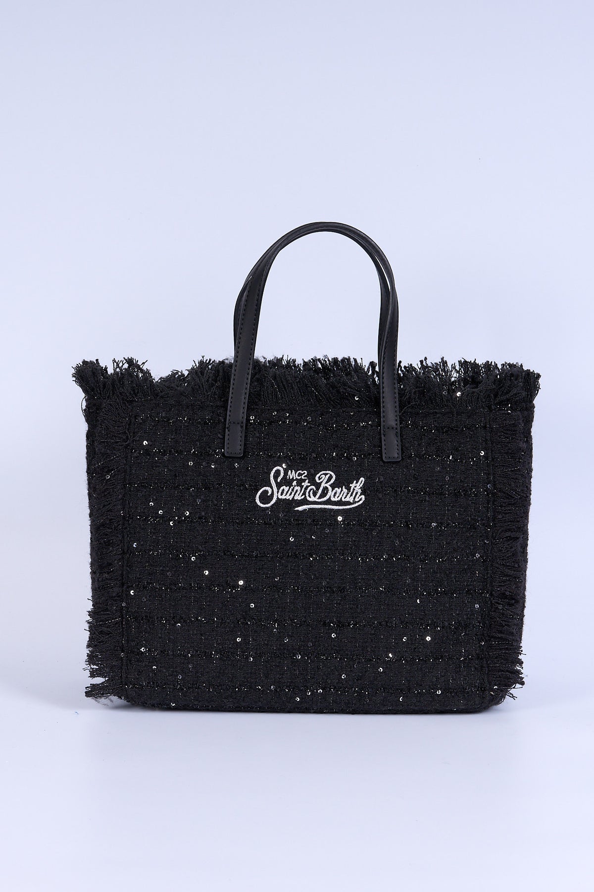 Mc2 Saint Barth Borsa COLETTE Pailettes Nero Donna-4