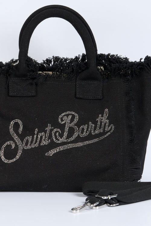 Mc2 Saint Barth Borsa Colette Strass Nero Donna-2