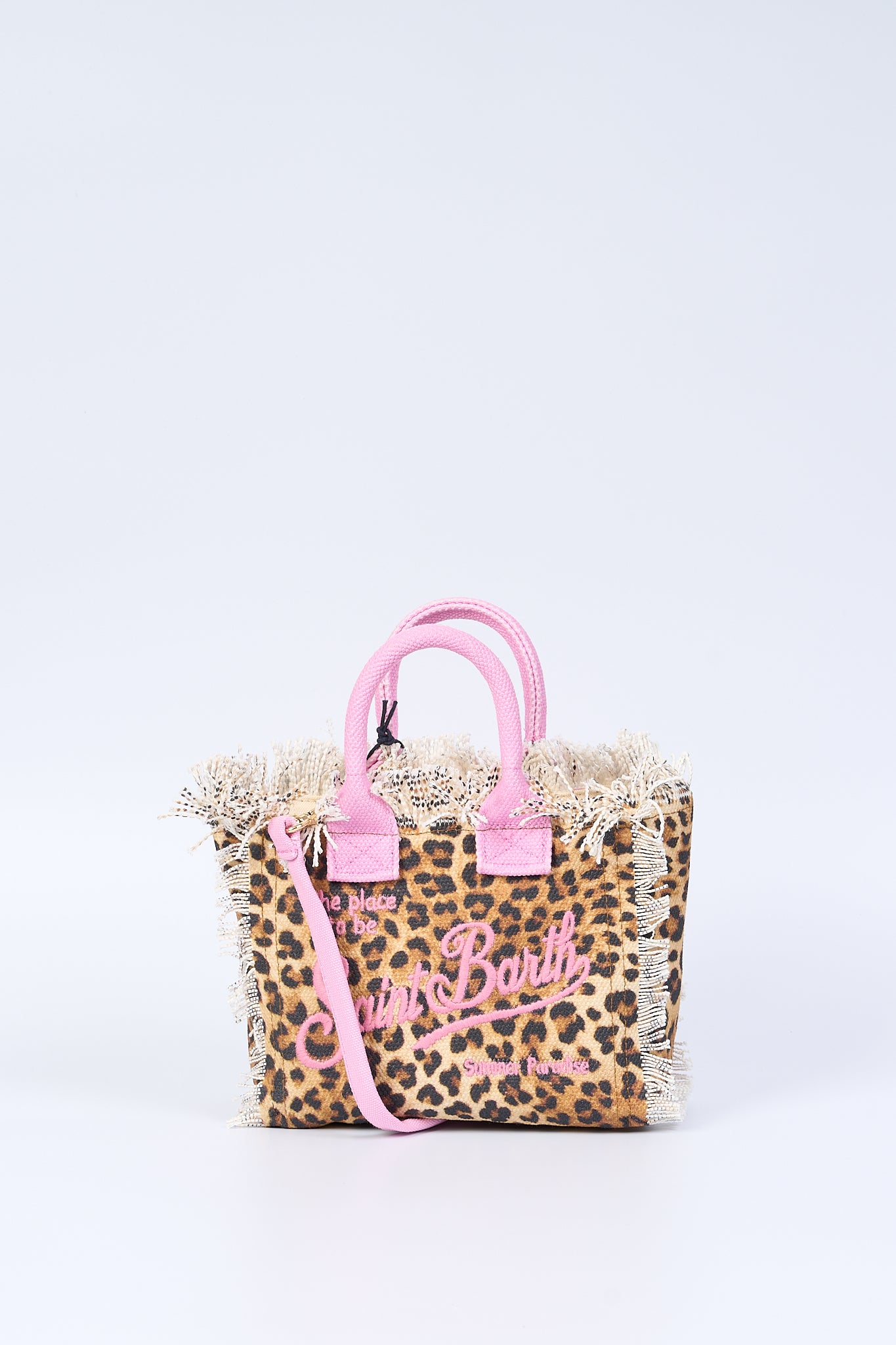 Mc2 Saint Barth Borsa Vanity Mini Leopardo Donna-3