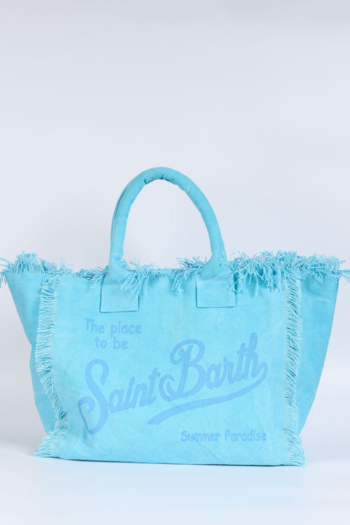 Mc2 Saint Barth Borsa Vanity Azzurro Donna