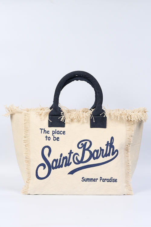 Mc2 saint barth Borsa Vanity Sabbia/Blu Donna