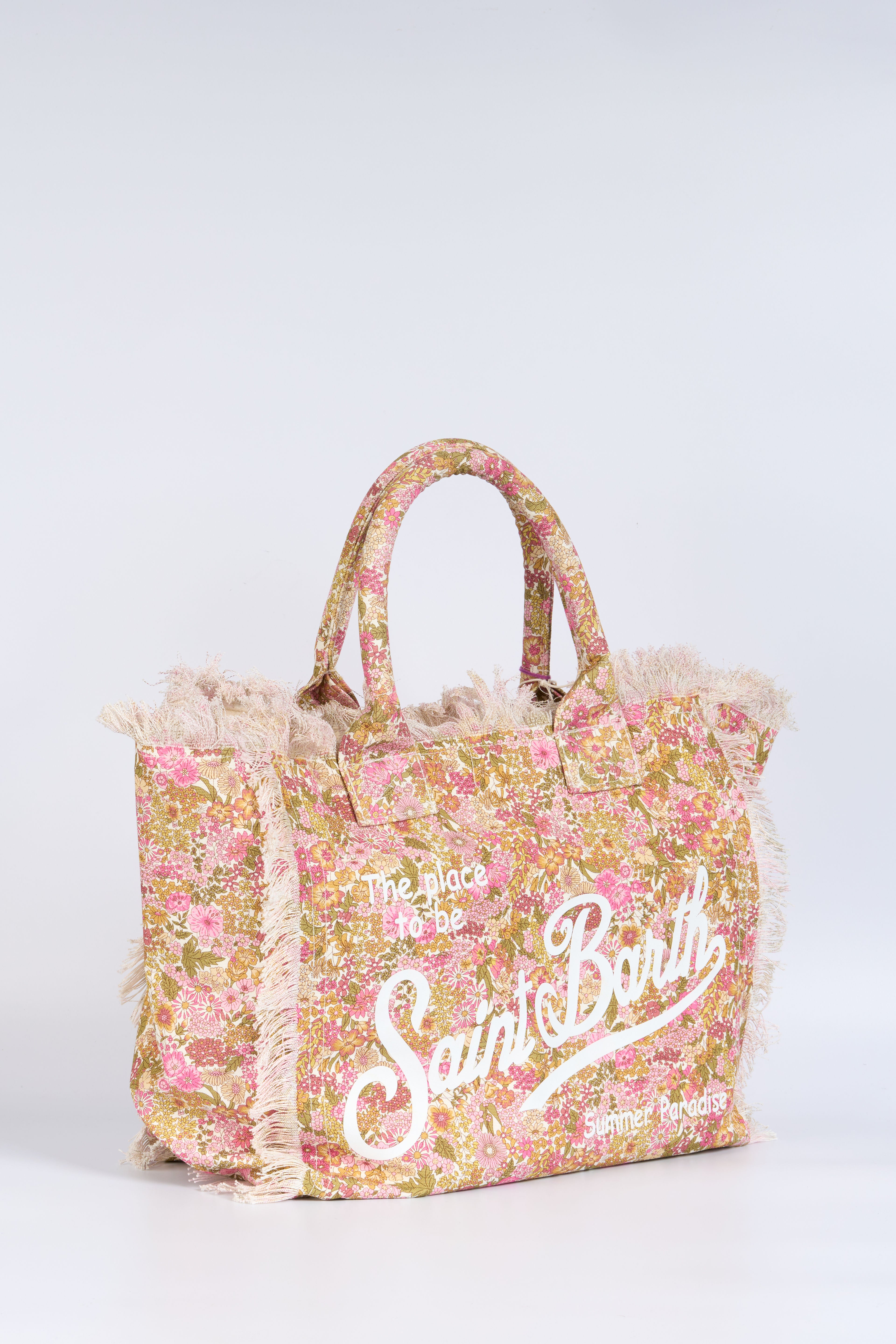 Mc2 Saint Barth Borsa Vanity Fiori Floreale Donna-3