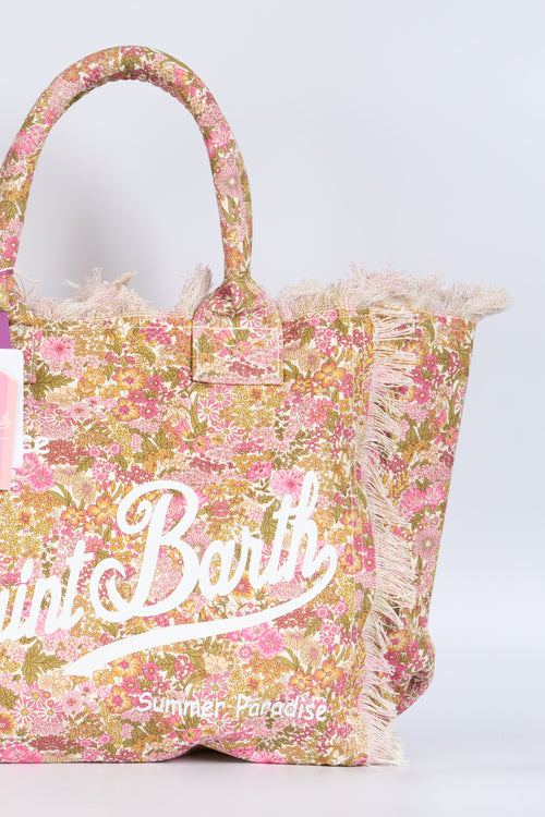 Mc2 Saint Barth Borsa Vanity Fiori Floreale Donna-2