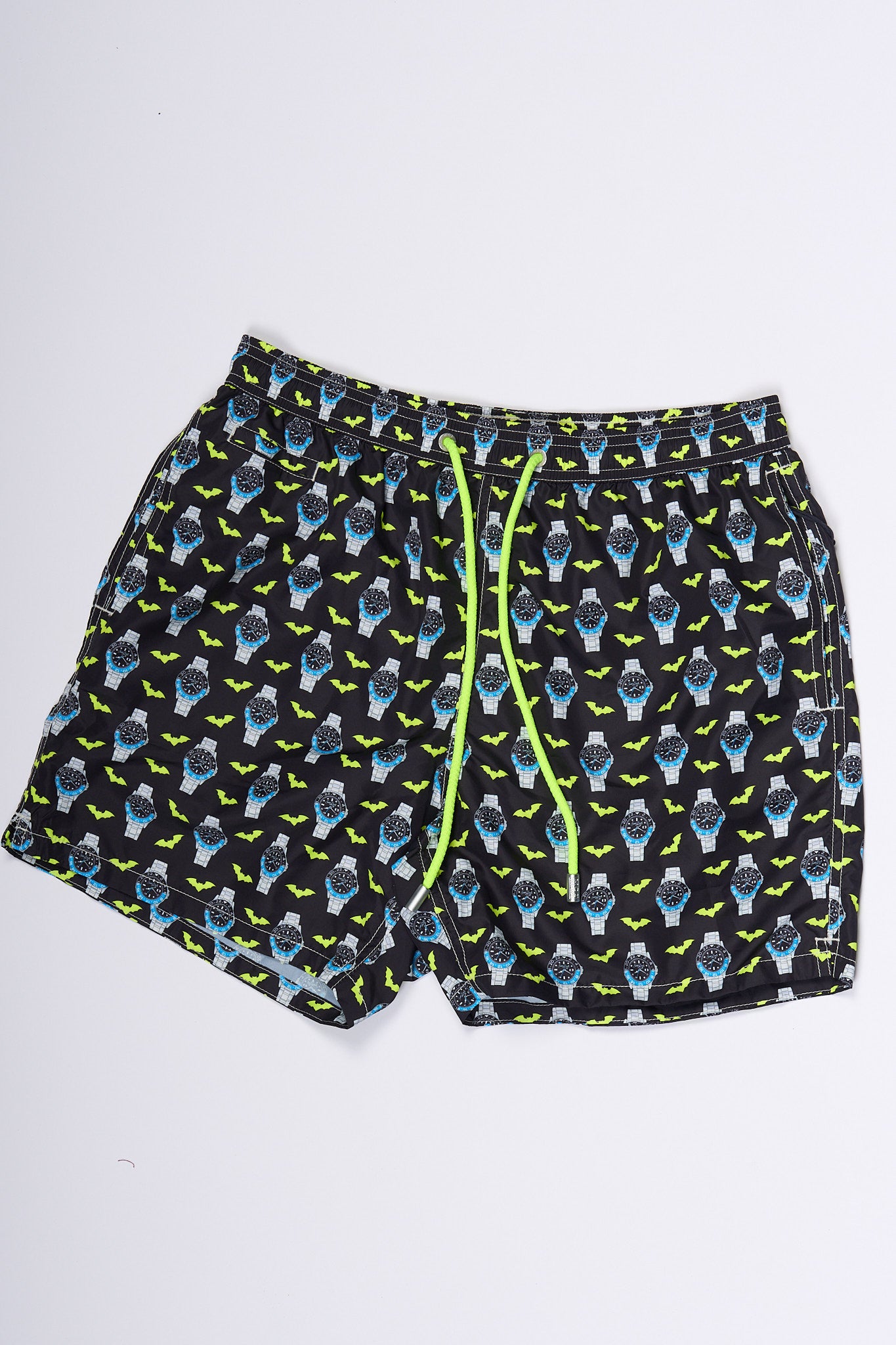 Mc2 Saint Barth Boxer Mare Bat O Clock Nero/giallo Uomo-1