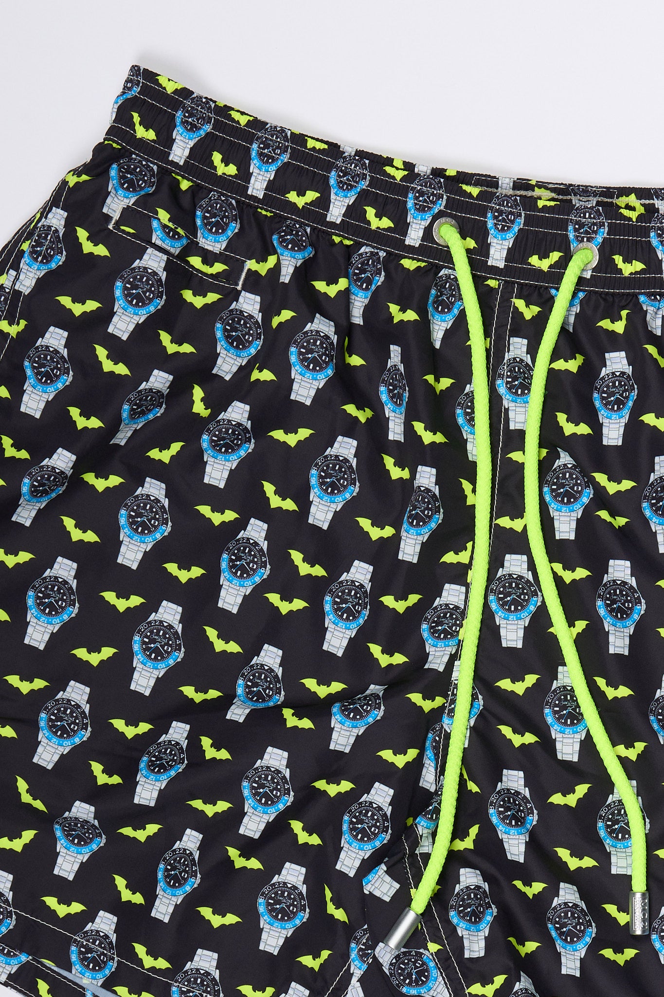 Mc2 Saint Barth Boxer Mare Bat O Clock Nero/giallo Uomo-2