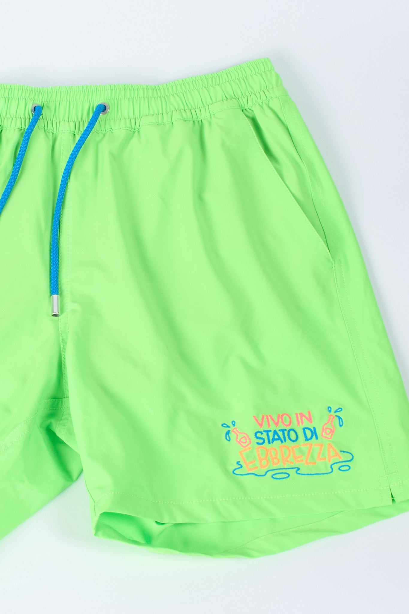 Mc2 Saint Barth Boxer Mare Ebrezza Verde Fluo Uomo-2
