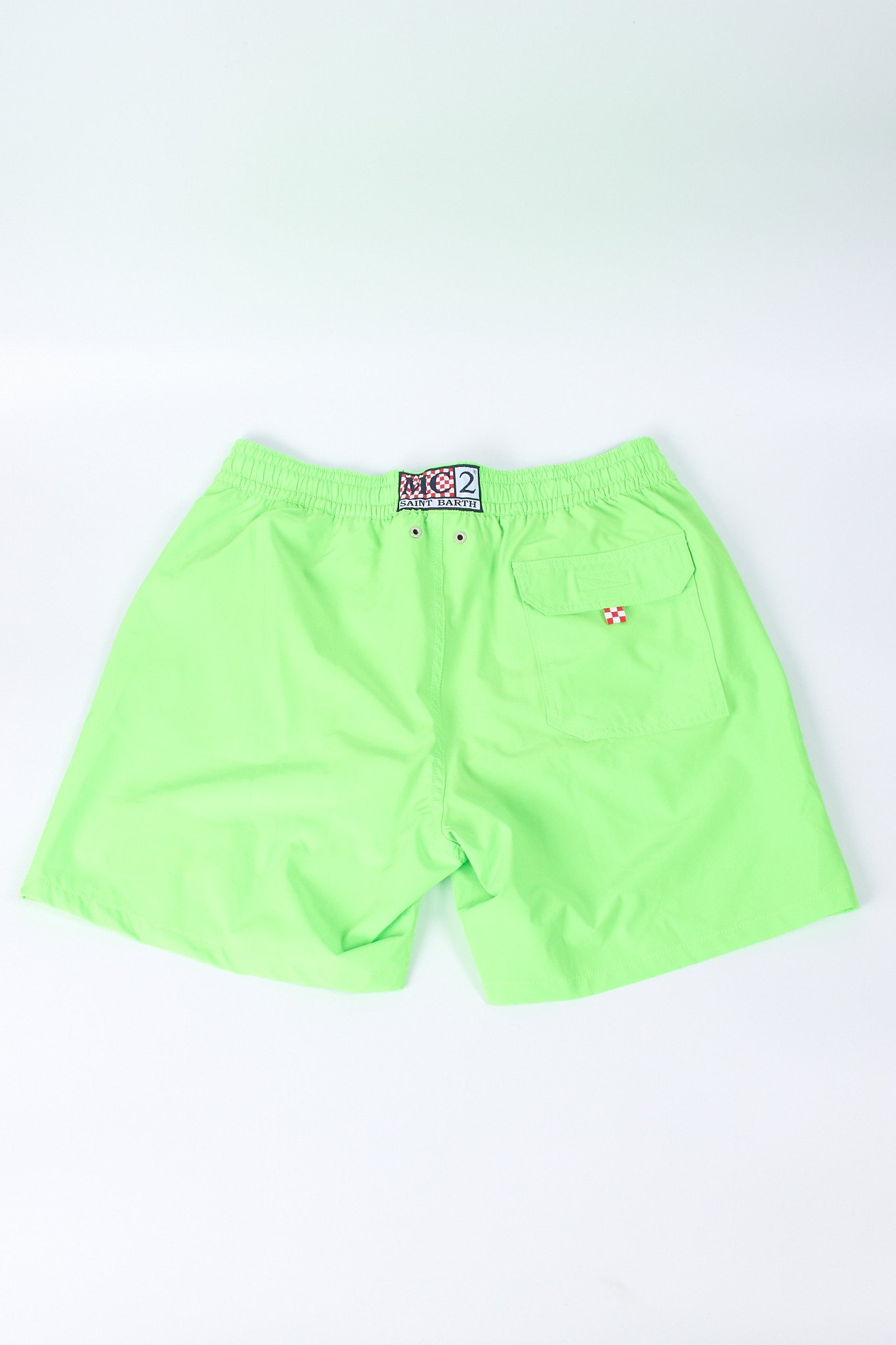 Mc2 Saint Barth Boxer Mare Ebrezza Verde Fluo Uomo-3