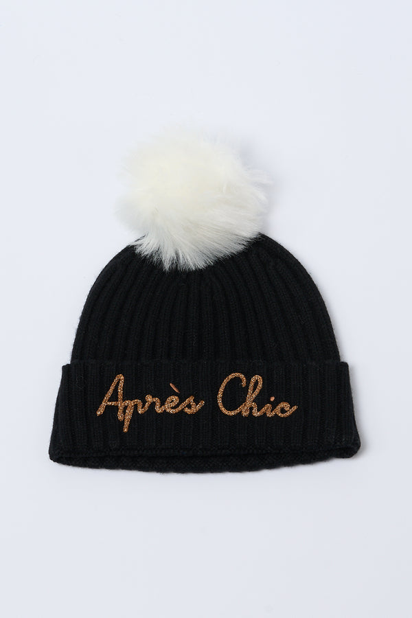 Mc2 Saint Barth Cappello Apres Chic Nero Donna