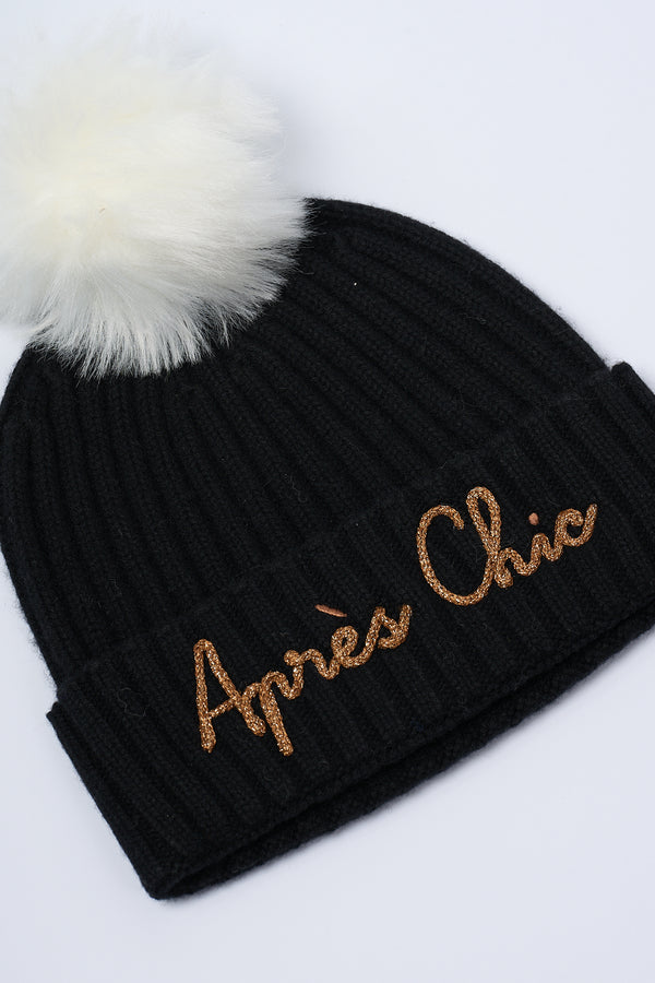 Mc2 Saint Barth Cappello Apres Chic Nero Donna-2