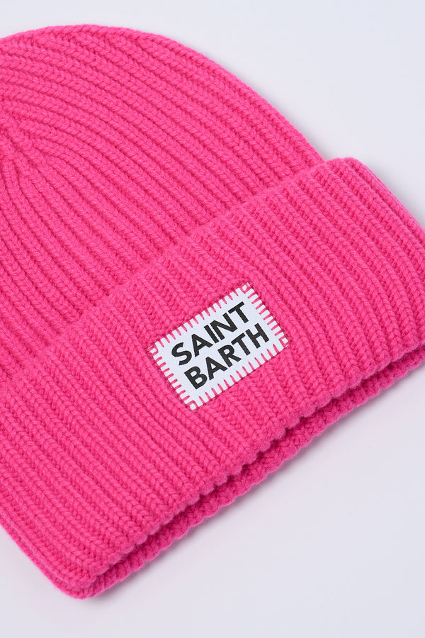 Mc2 Saint Barth Cappello in Maglia Fucsia-2