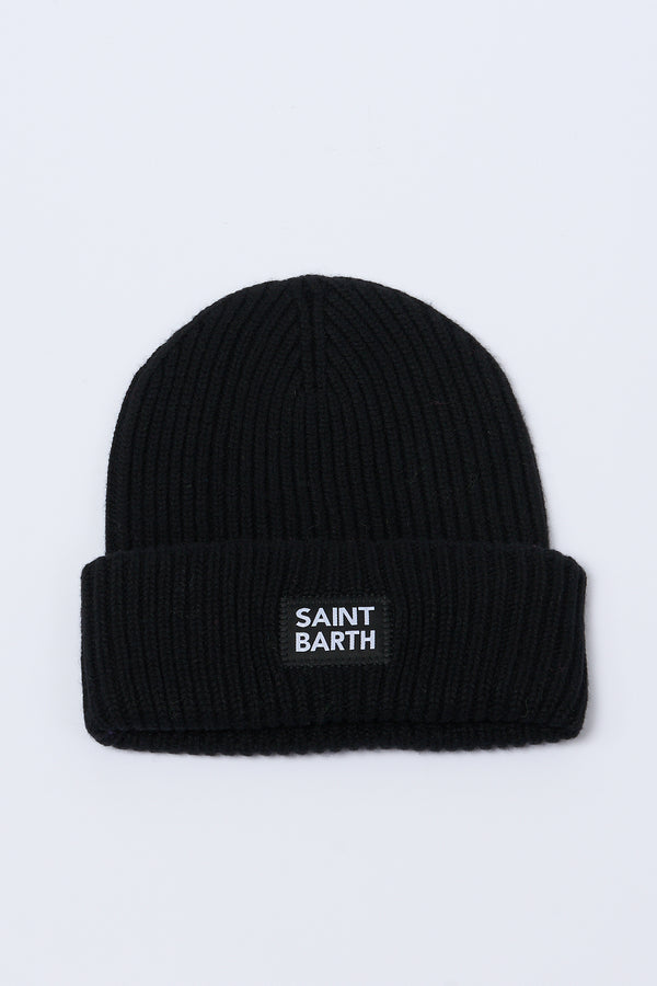 Mc2 Saint Barth Cappello in Maglia Nero