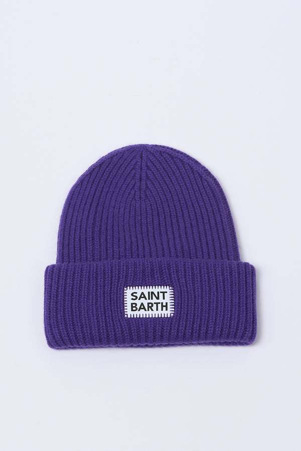Mc2 Saint Barth Cappello in Maglia Viola