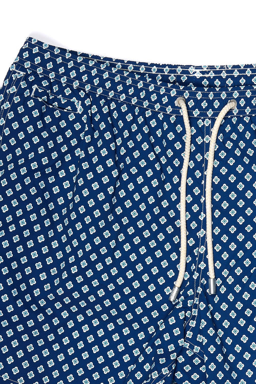 Mc2 Saint Barth Costume Comfort Tie Blu Uomo-2