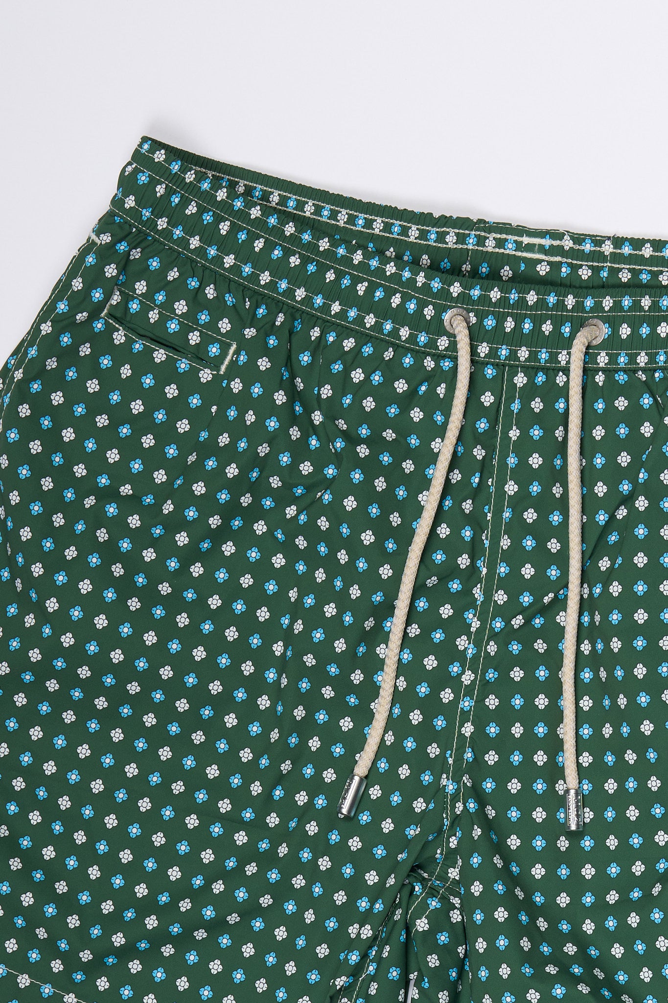 Mc2 Saint Barth Costume Comfort Tie Verde Uomo-2