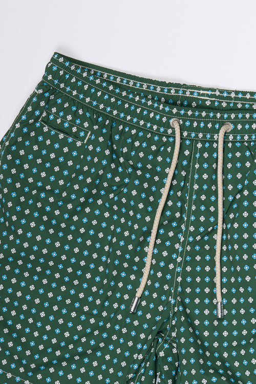 Mc2 Saint Barth Costume Comfort Tie Verde Uomo-2