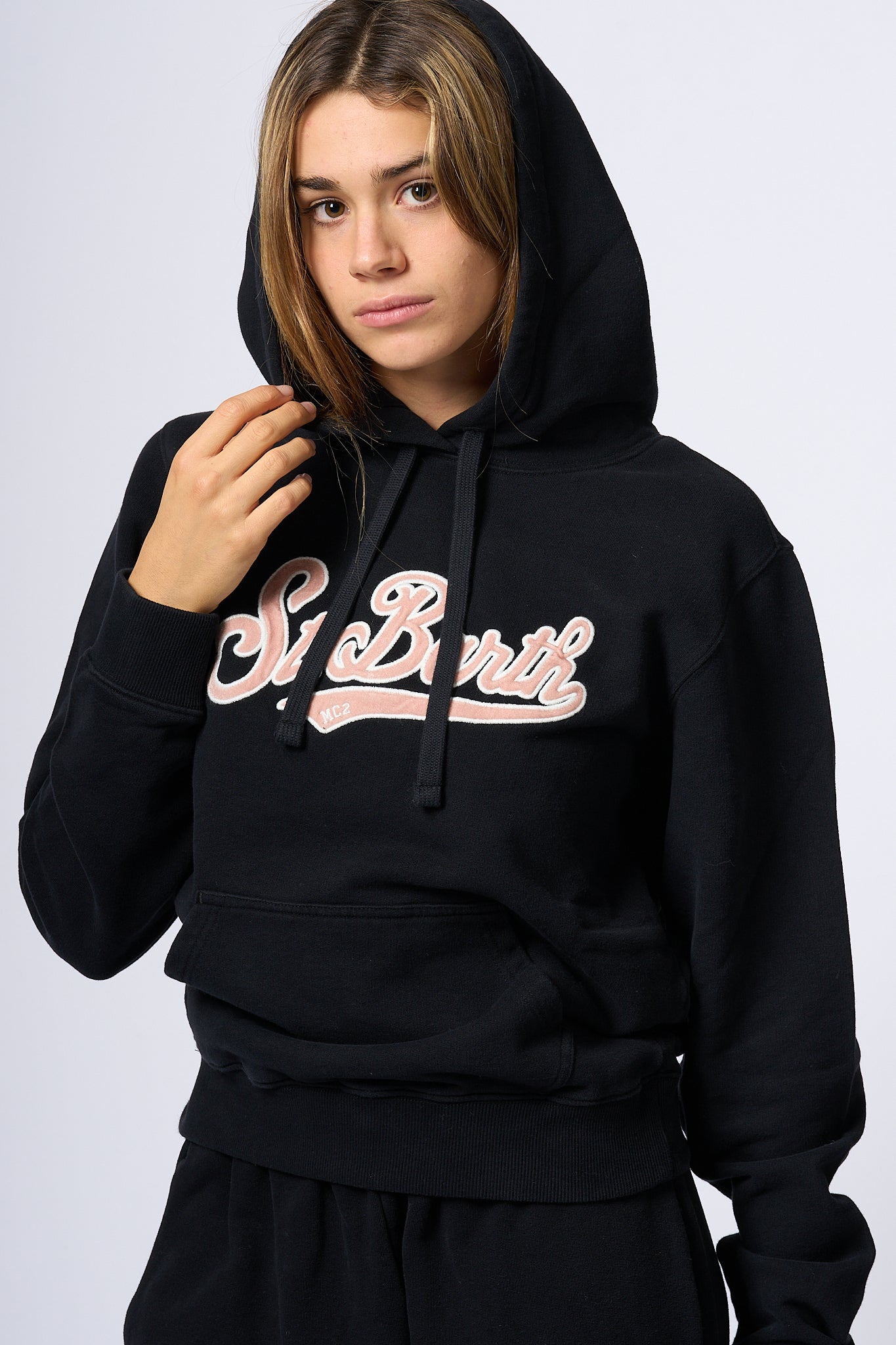 Mc2 Saint Barth Sweatshirt St. Barth Black Women-4