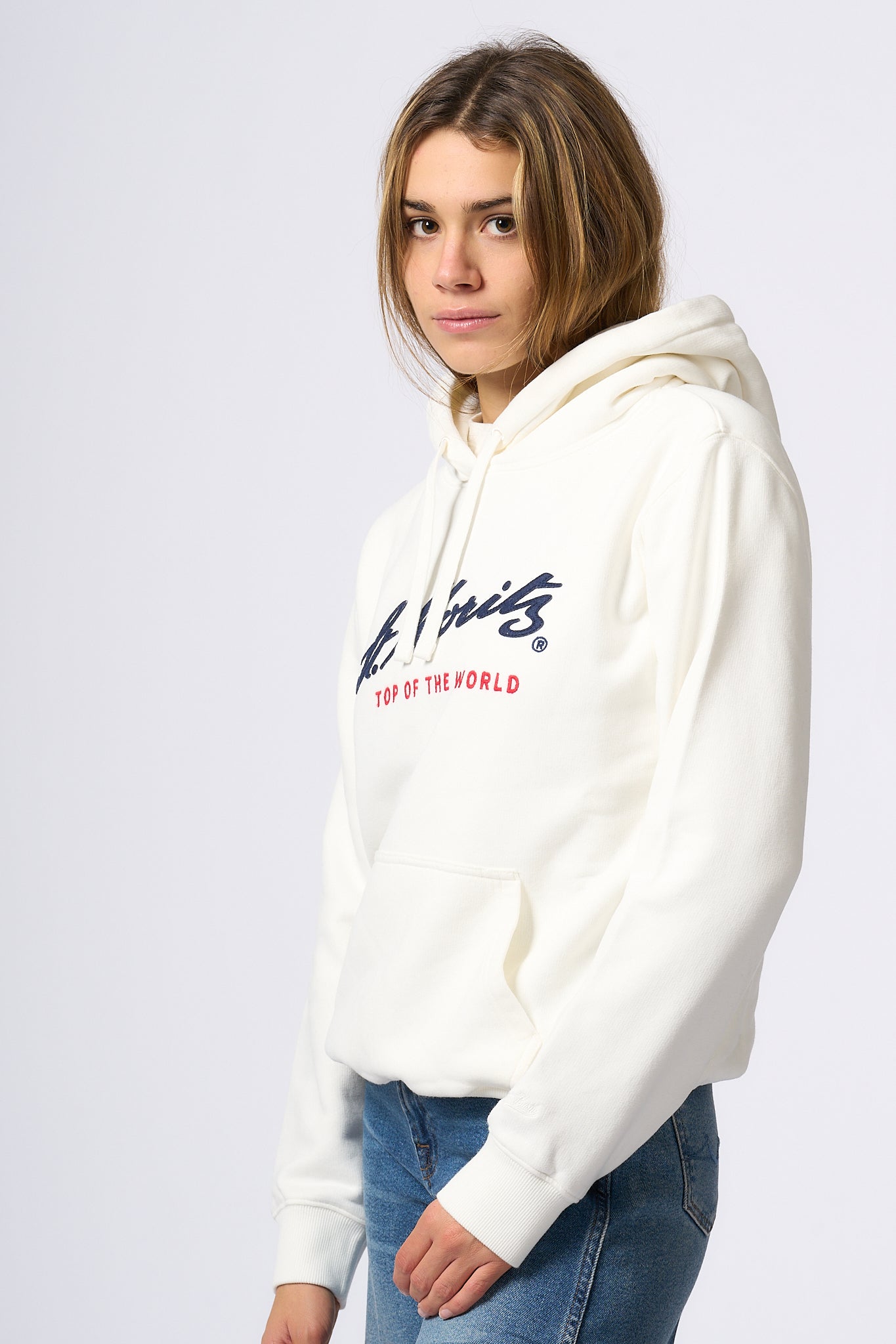 Mc2 Saint Barth Sweatshirt St Moritz White Women-3