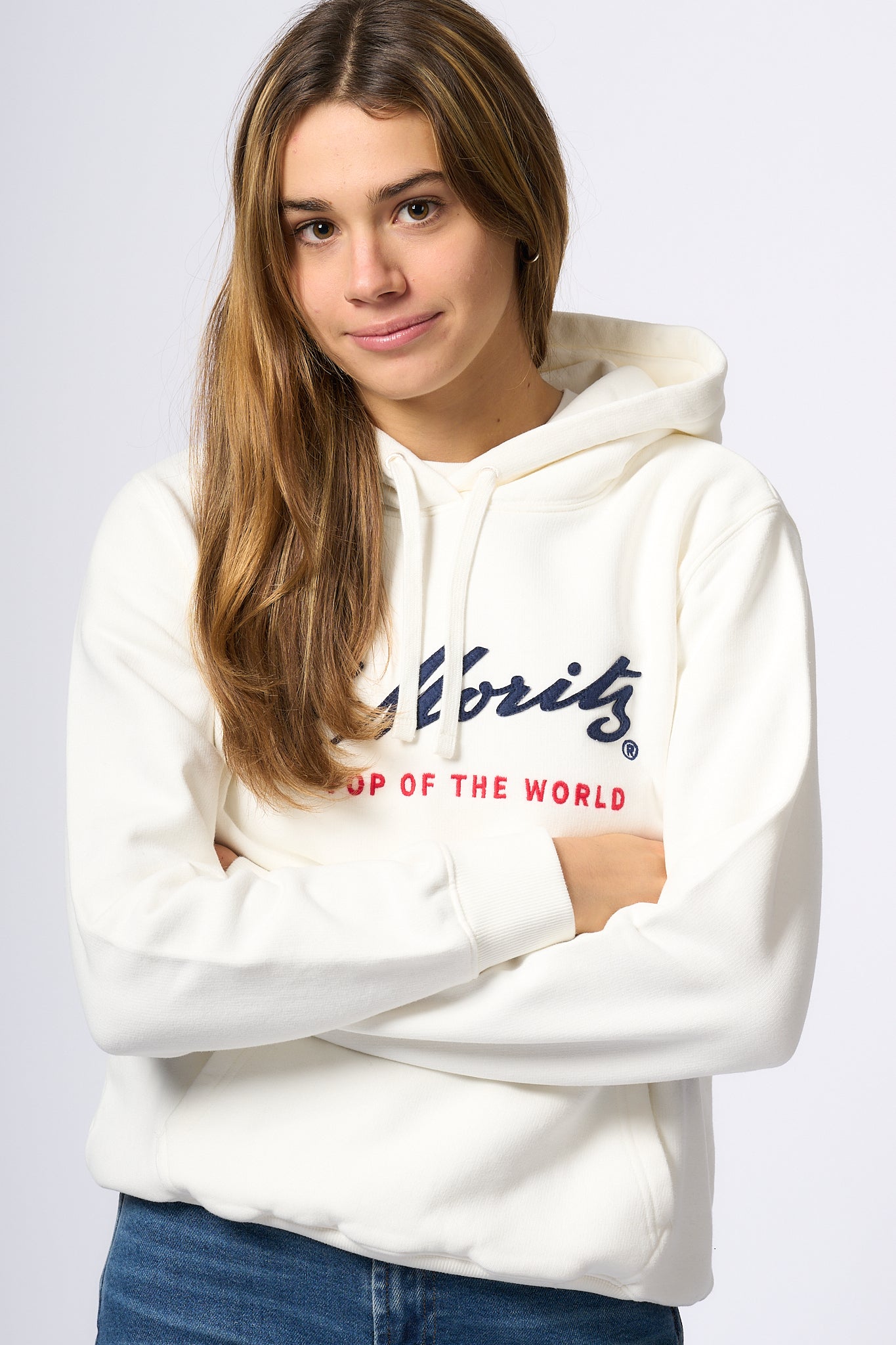 Mc2 Saint Barth Sweatshirt St Moritz White Women-1